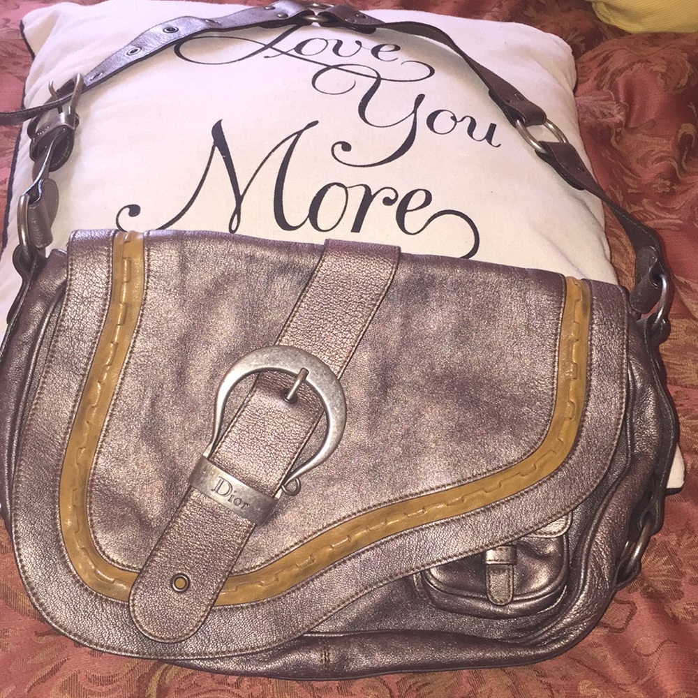. SOLD SOLD Christian Dior Gaucho Bag